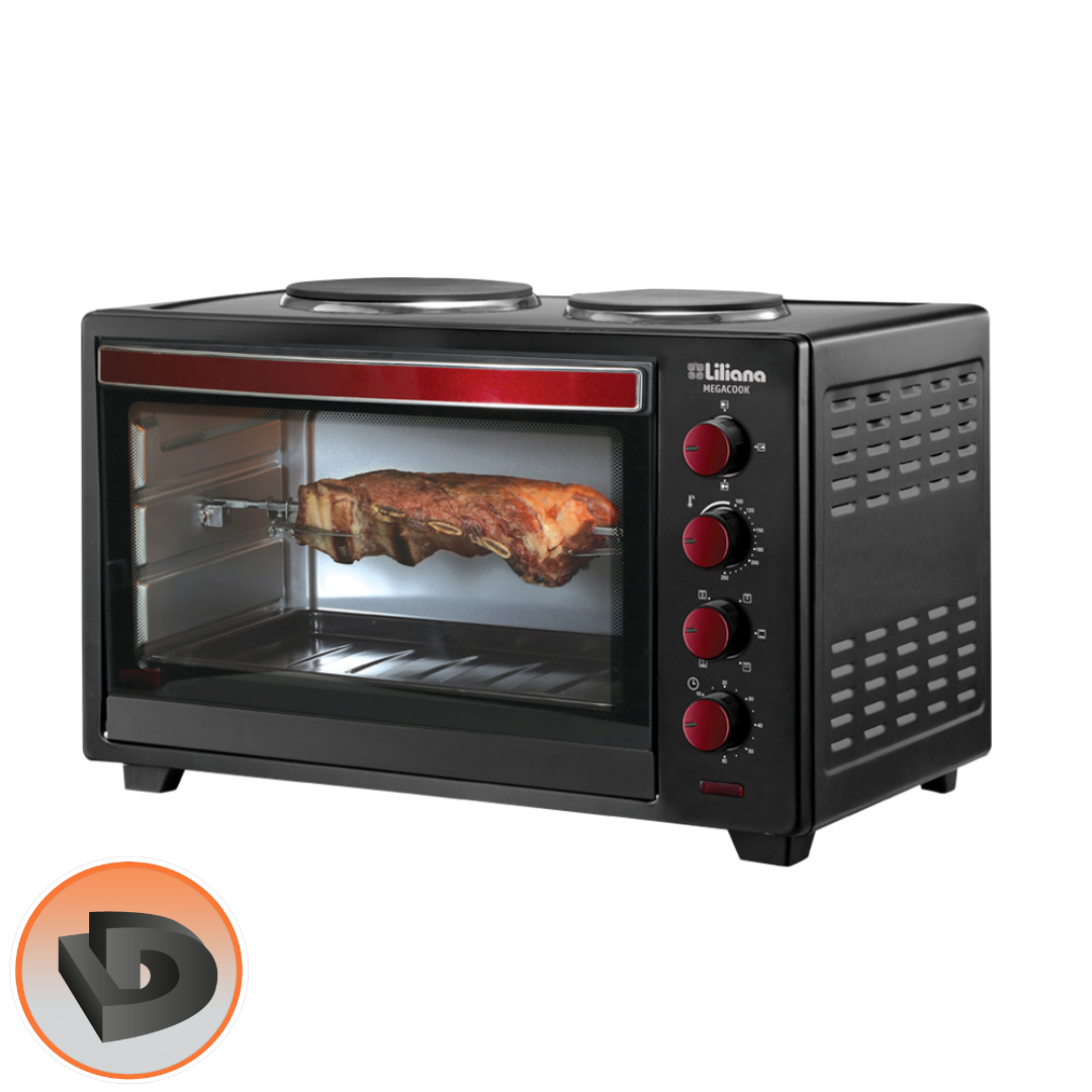 HORNO ELECTRICO LILIANA MEGACOOK AO160 60Lts - Imagen 2