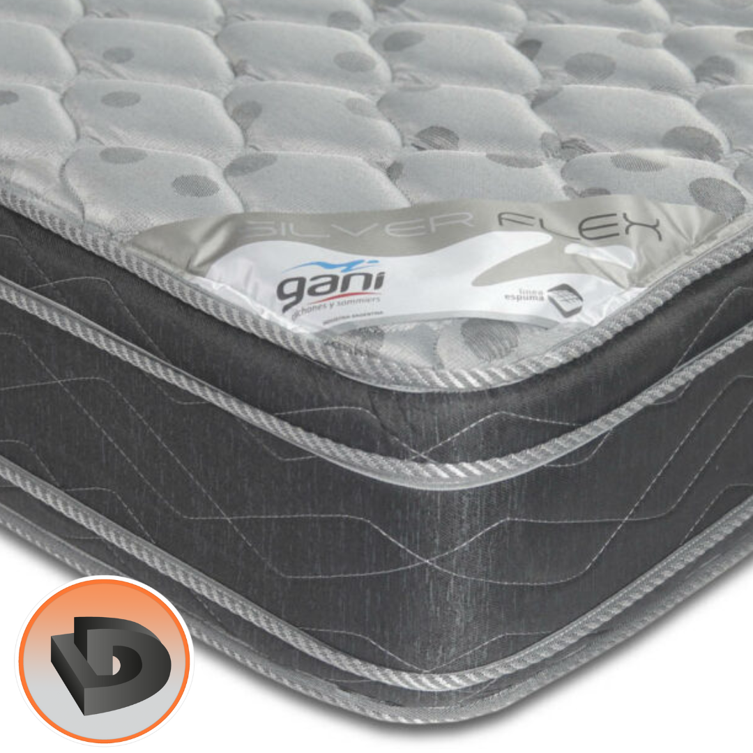 COLCHON GANI SILVER FLEX 0.80X1.90 - Imagen 2