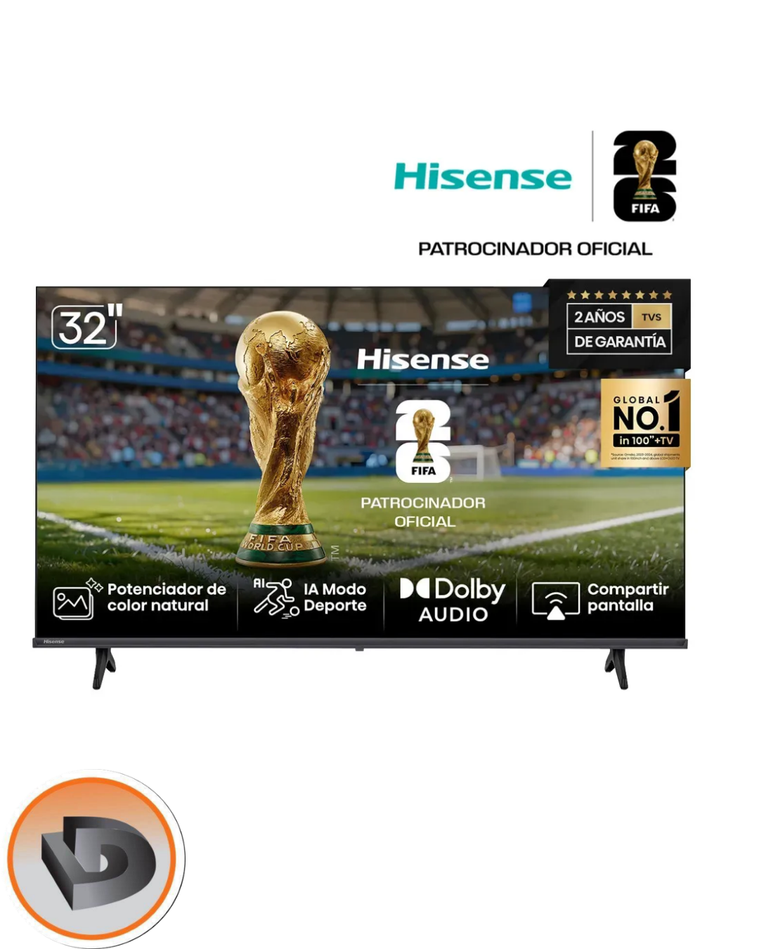 SMART TV HISENSE 32"
