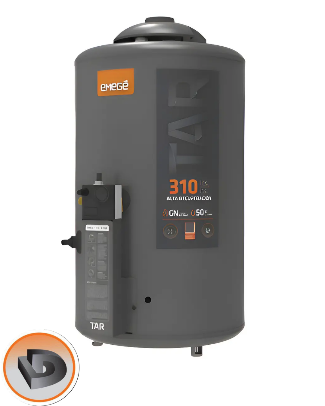 TERMOTANQUE EMEGE 310 LTS/HS