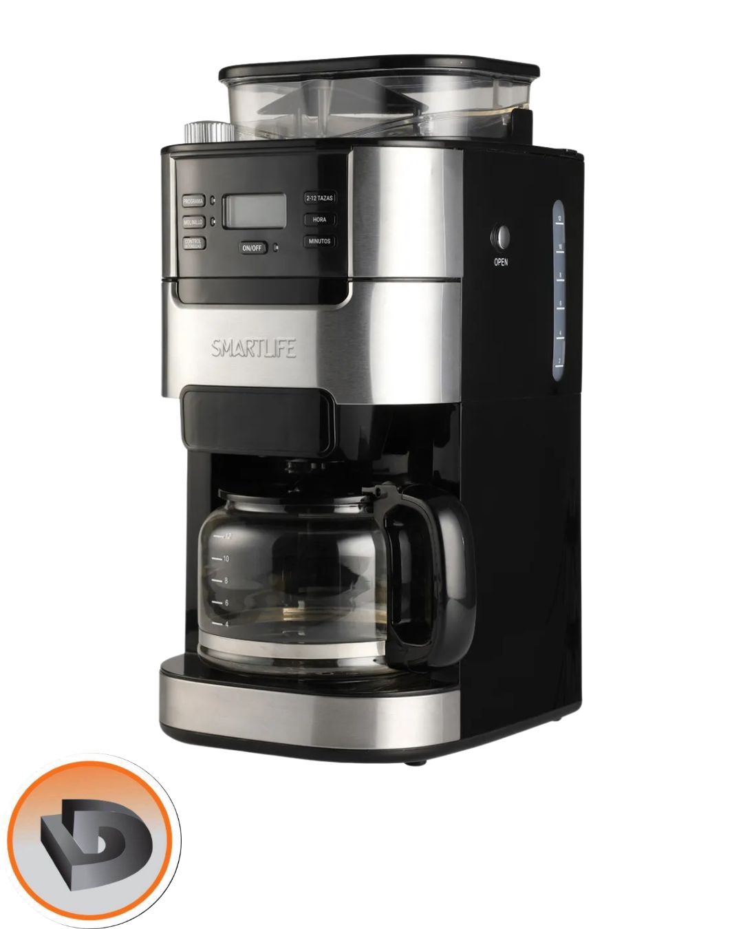 CAFETERA SMARTLIFE SL-CMDG1025 - Imagen 2