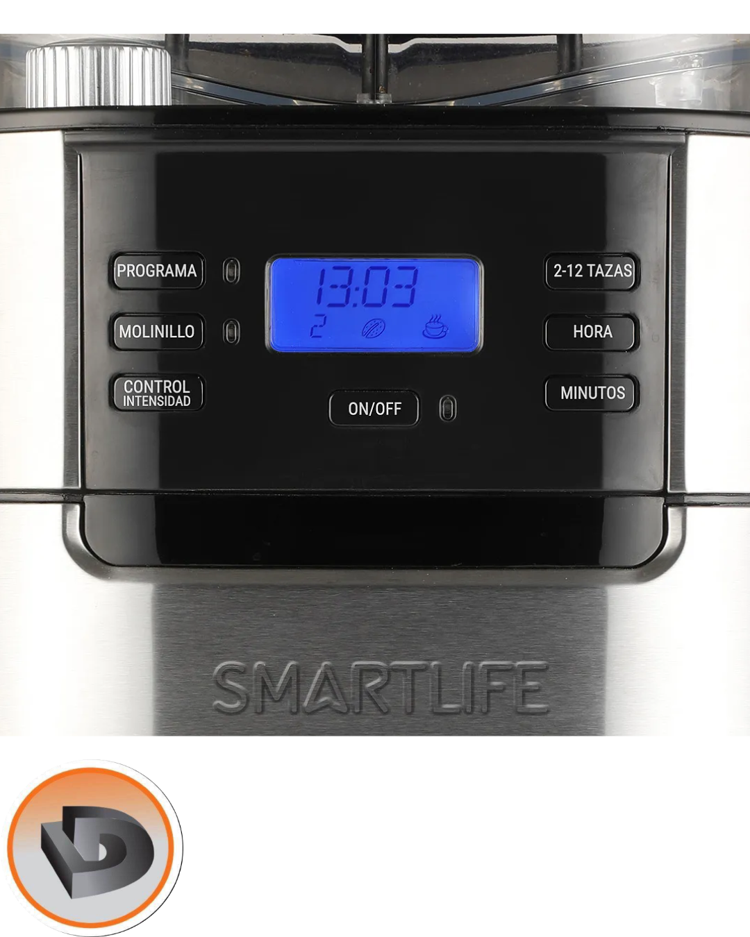 CAFETERA SMARTLIFE SL-CMDG1025 - Imagen 3