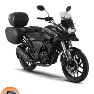 MOTO SIAM ADVENTURE STEPPA 200 CON 3 BAULES
