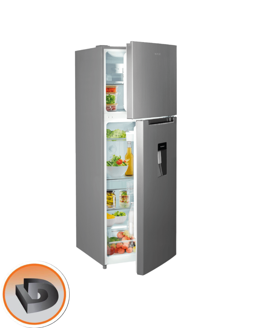 HELADERA SMARTLIFE 354LTS INOX INVERTER SL-RNF370SDINV - Imagen 3