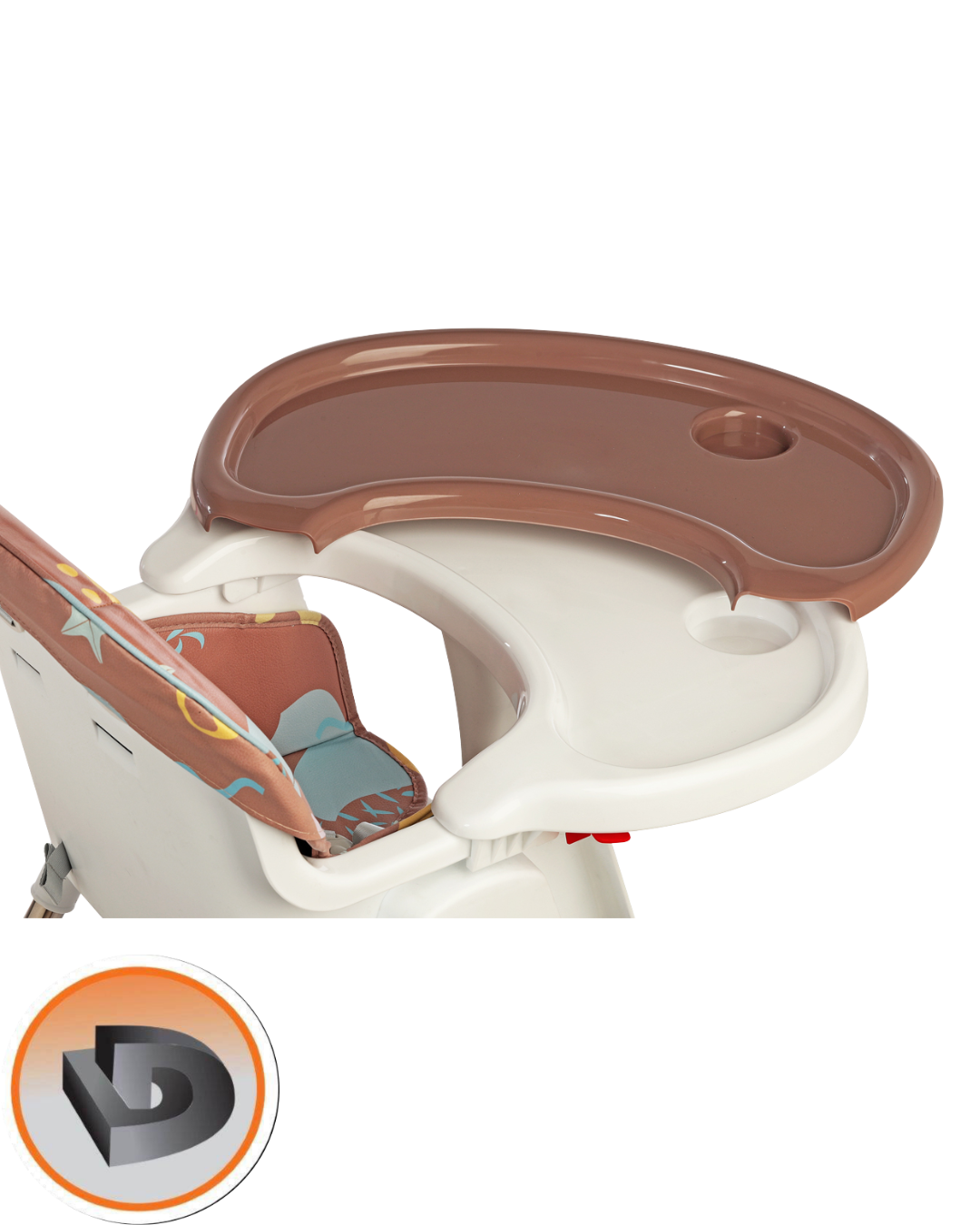 FELCRAFT SILLA DE COMER CANDY HC6656-ROSA - Imagen 3