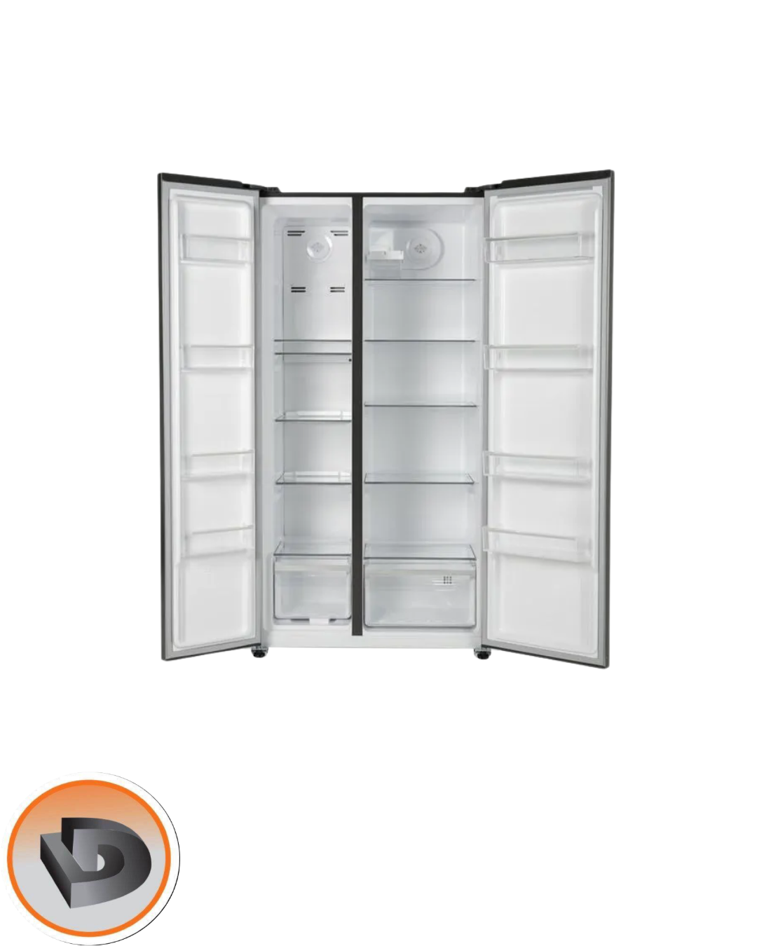 HELADERA SMARTLIFE 560LTS INOX BY SIDE NO FROST INVERTER - Imagen 2