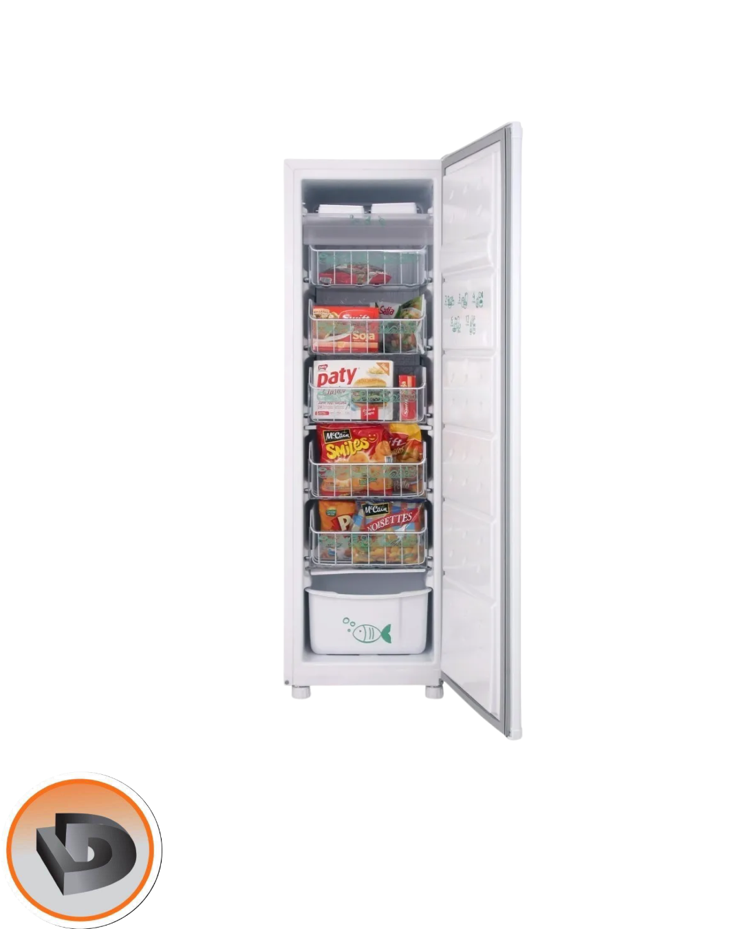 FREEZER ESLABON DE LUJO VERICAL BLANCO EVU22D1 - Imagen 2