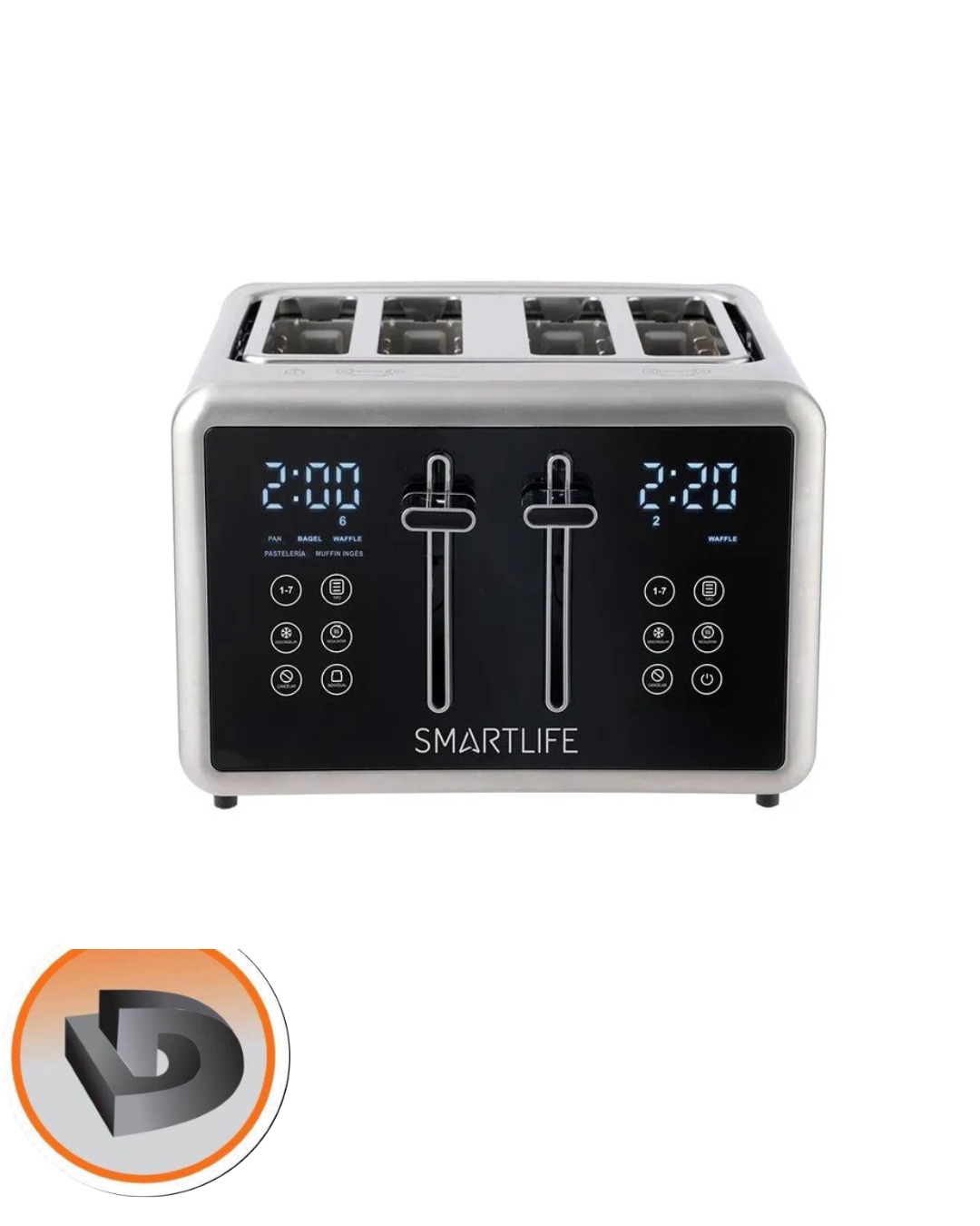TOSTADORA SMARTLIFE SL-TOD1520 - Imagen 2