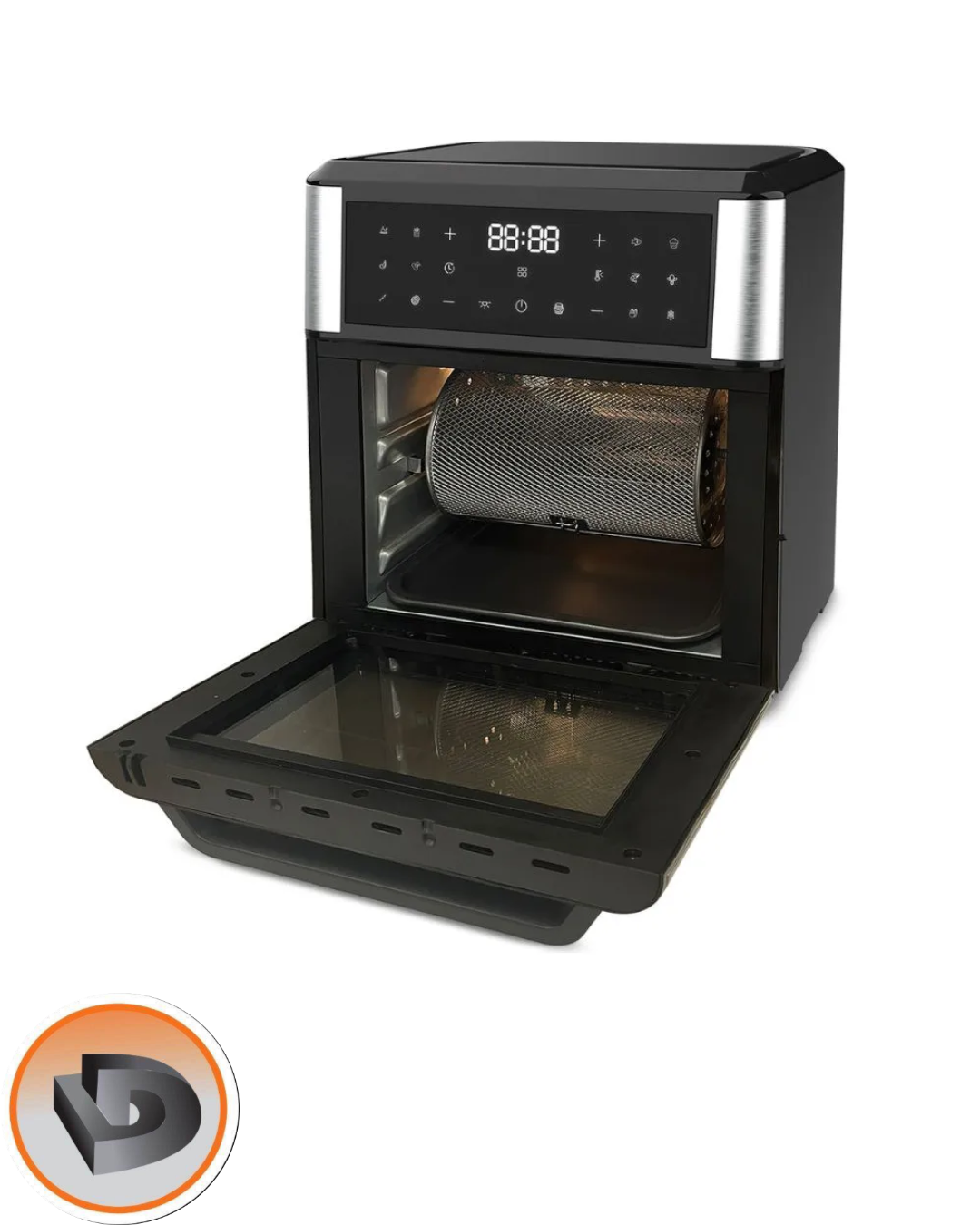 LILIANA FREIDORA AIRE/HORNO 12 LTS 1800W - Imagen 2