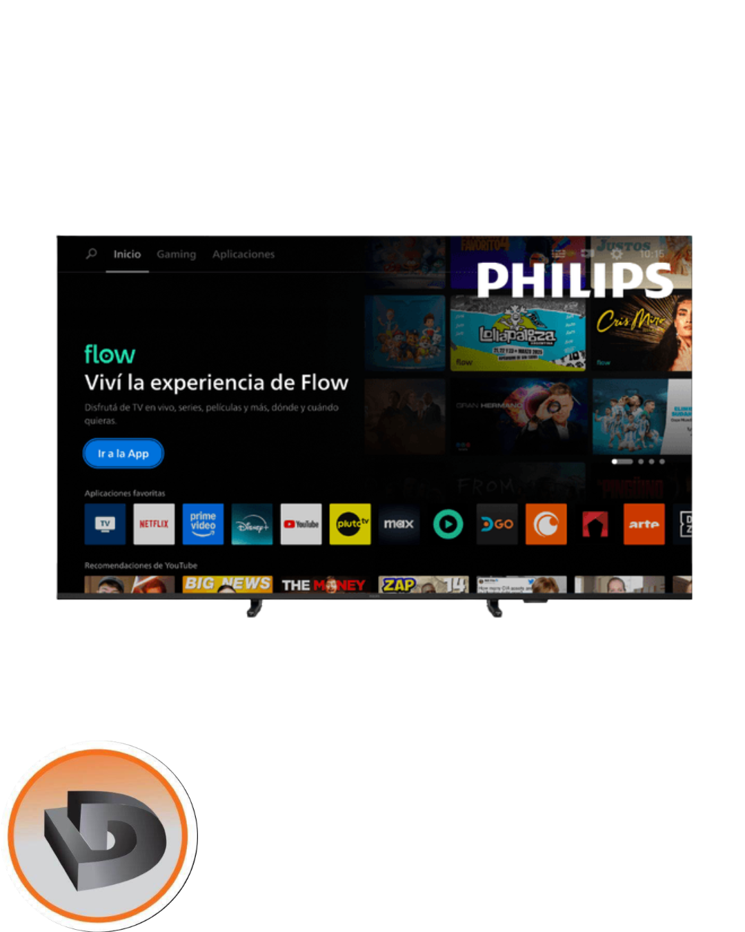 SMART PHILIPS TV LED 65" TITAN OS - Imagen 2
